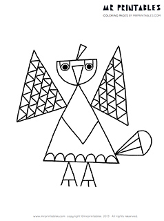 Bird Coloring Pages | Mr Printables