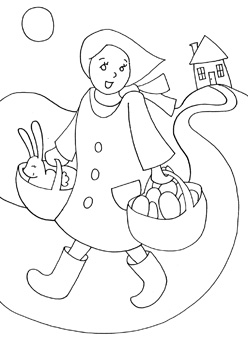 Free Printable Coloring Sheets on Easter Coloring Pages   Mr Printables