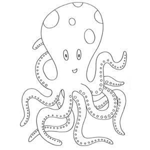 Under The Sea Coloring Pages - Mr Printables