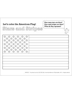 American Flag 50 Stars Coloring Pages Freehistoric Mos