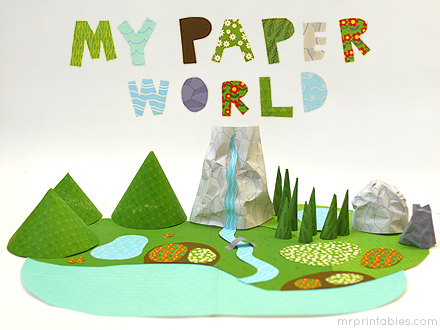 paper toys my paper world