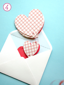 Fountain of Hearts Valentine Card | Mr Printables