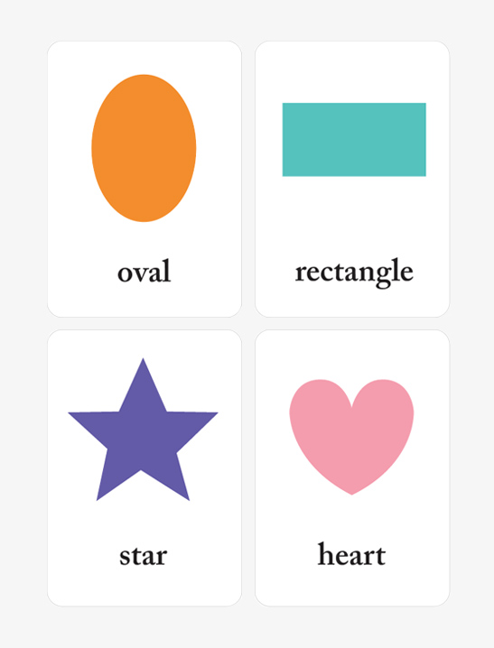 Basic Shapes Flash Cards — image 2