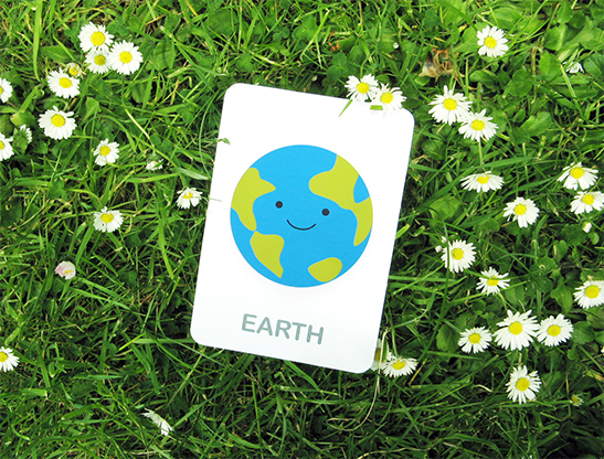 Earth Vocabulary Flash Cards — image 1