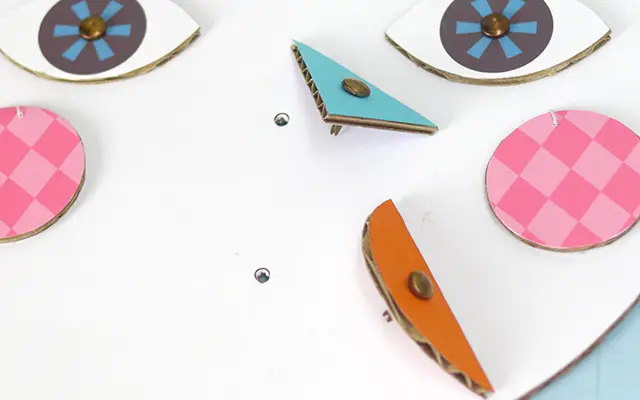 Make a face emotion toy step 2