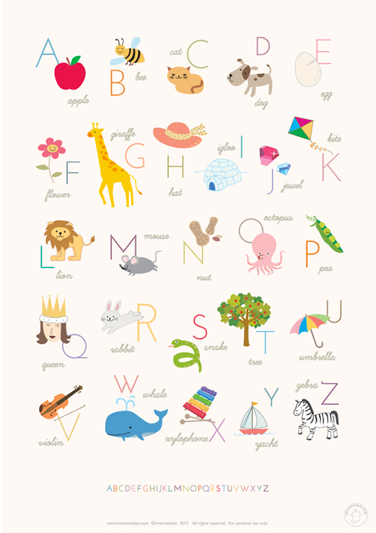 Printable Alphabet Posters — image 1