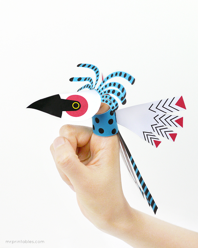Bird Finger Puppets — image 1