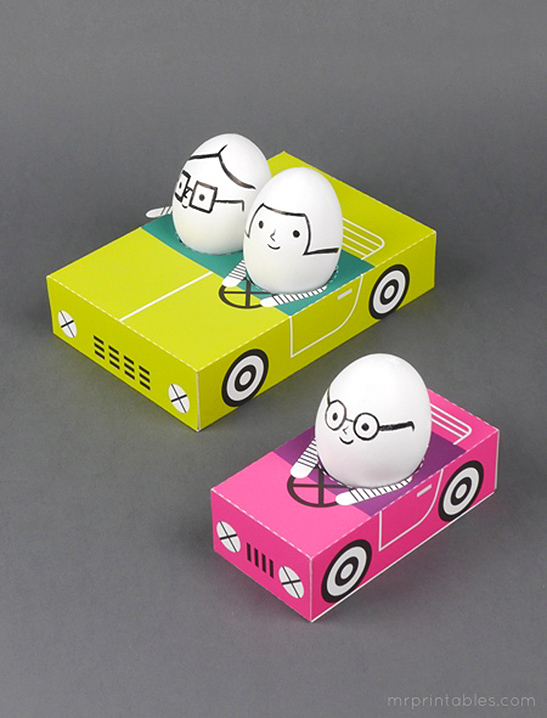 Egg People On The Road — image 2