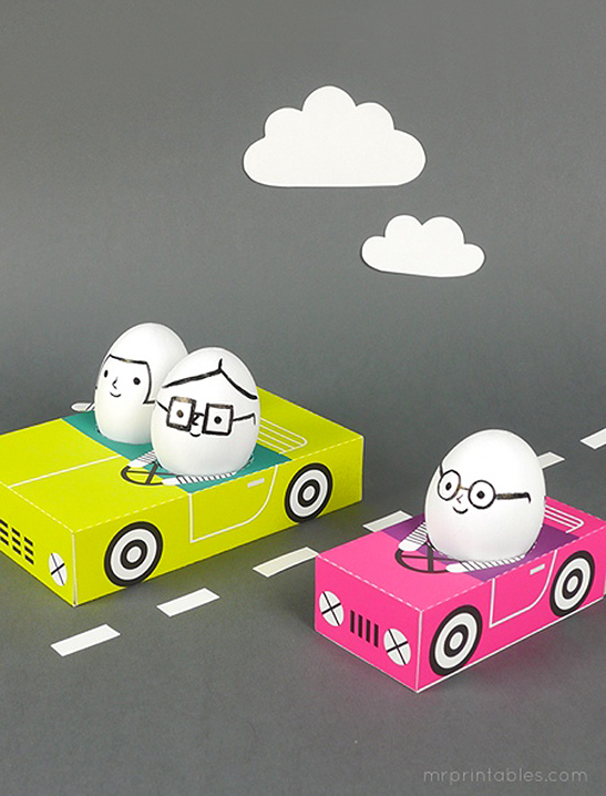 Egg People On The Road — image 1