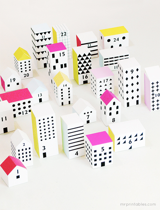Paper City Christmas Advent Calendar — image 1