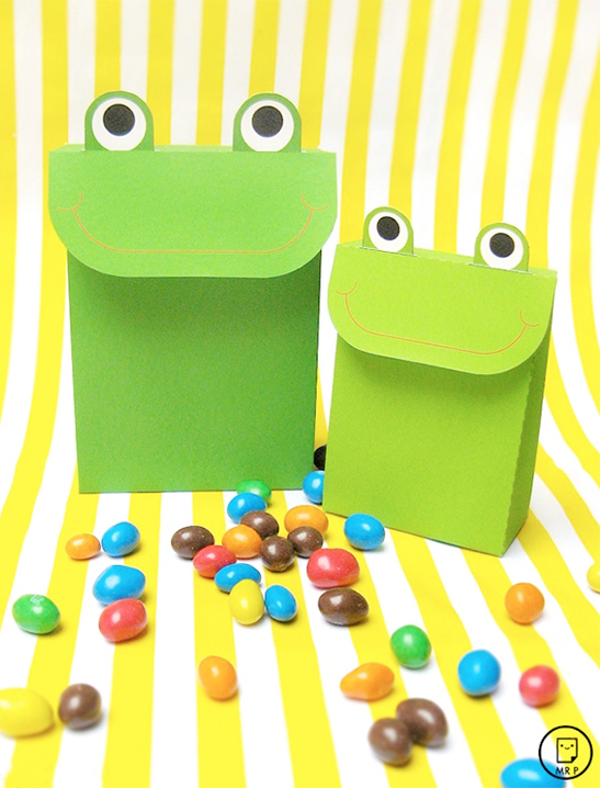 Frog Party Favor Bags — image 1
