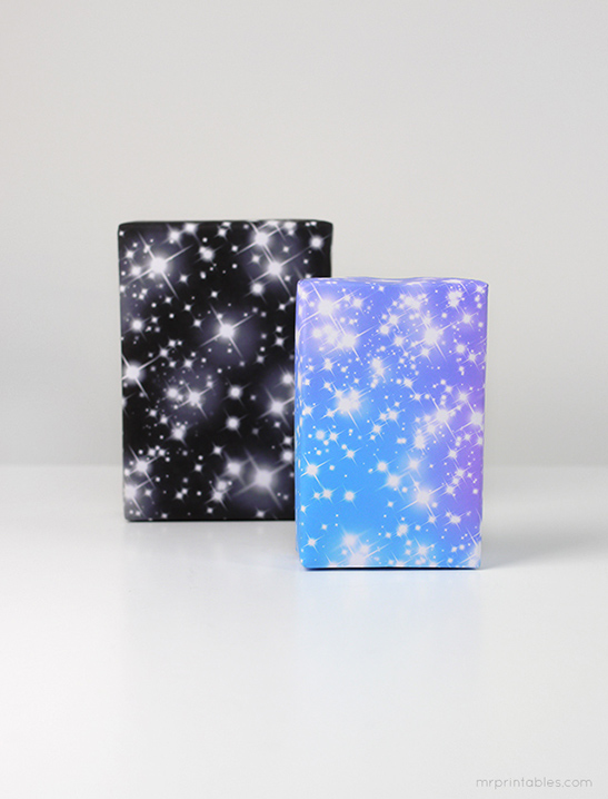 Sparkling Stars Gift Wrap — image 4