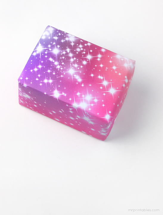 Sparkling Stars Gift Wrap — image 3