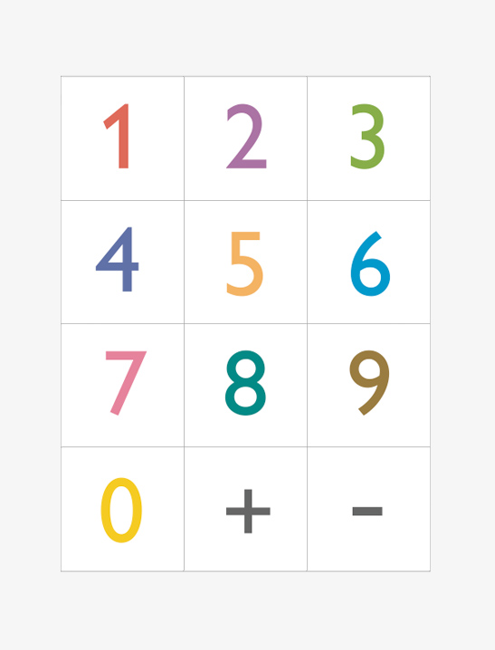Printable Number Cards — image 1