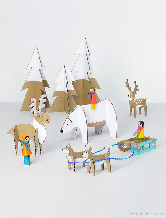 Peg Dolls Winter Wonderland — image 2