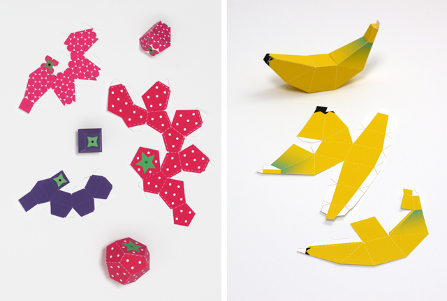 How to make paper fruit step by step