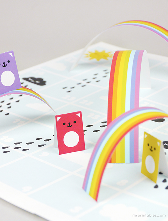 Rain & Rainbow Board Game — image 3
