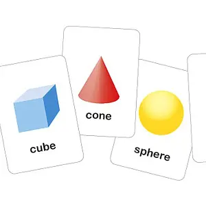 3D Shapes Flash Cards