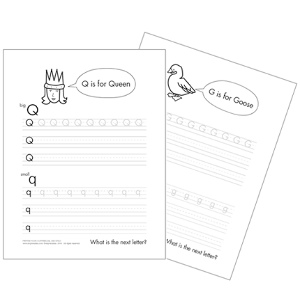 Alphabet Tracing Worksheets