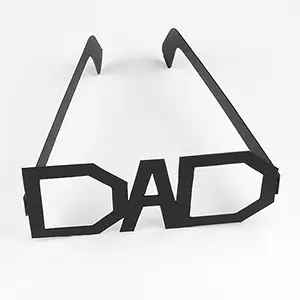 Father's Day Typography Glasses