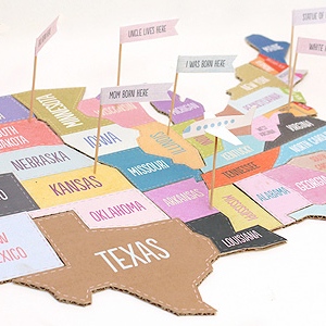 Map of The USA Jigsaw Puzzle