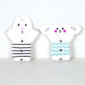 Peekaboo Toy Jointed Dolls