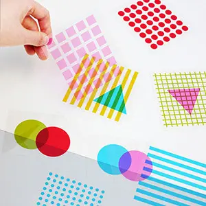 Shapes & Colors Overlay Cards