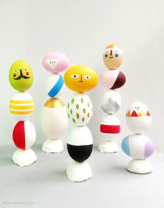 Easter Eggs Mix & Match Sculptures