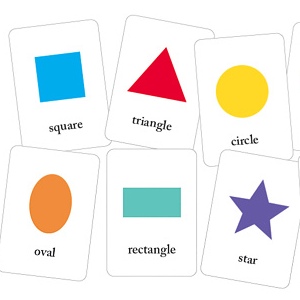 Basic Shapes Flash Cards