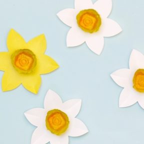 Egg Carton Daffodils